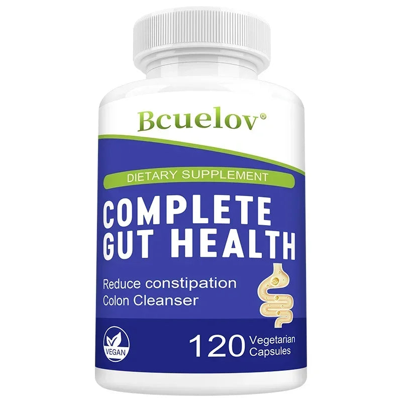 Gut Health Capsules - Clears Heat and Detoxifies, Regulates Immunity,Cleanse Detox Intestine